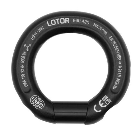 Kong Usa Lotor 42 mm, Aluminum Alloy, Black 96042NN00KK